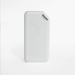 Philips DLP2720NW 20000mAH Lithium Ion Power Bank WHITE  BLACK COLOURS