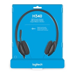 Logitech USB Headset H340, Stereo, USB Headset
